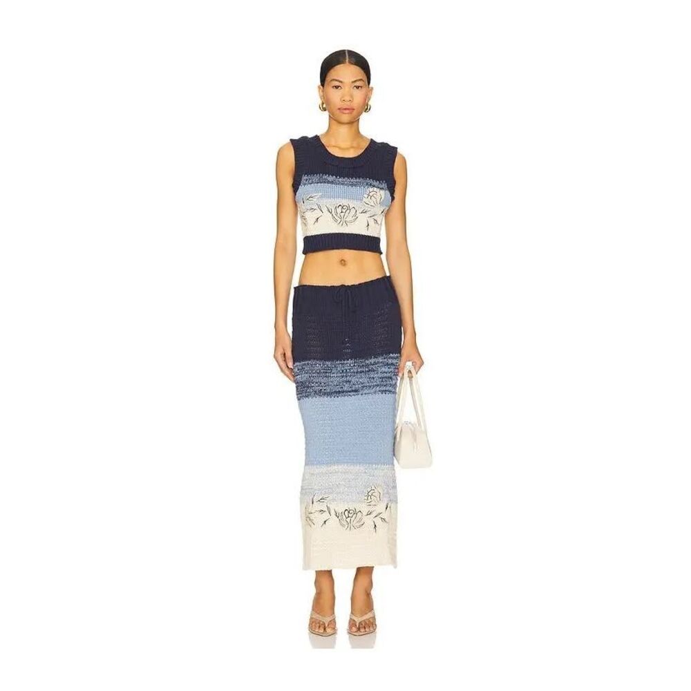 AGUA BENDITA x REVOLVE Emory Set in Radiant Ombre Floral in Small $430